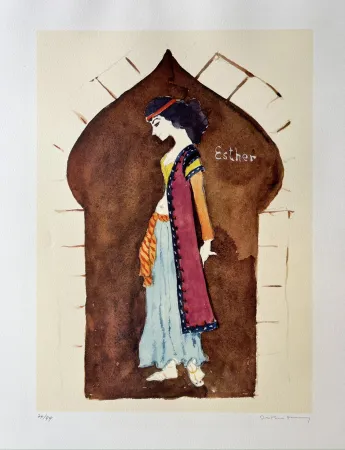 Lithograph Tanning - Untitled 