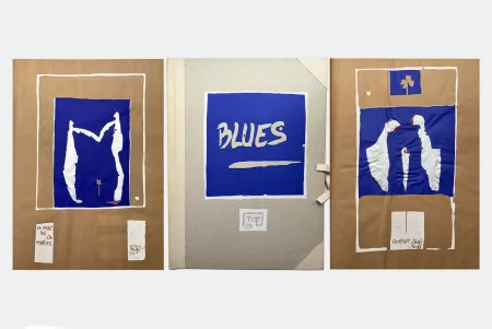 Illustrated Book Tanquerel - BLUES. 22 sérigraphies originales (album 1989)