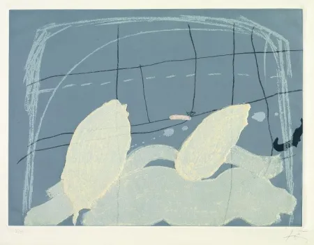 Engraving Tàpies - Aparicions 5