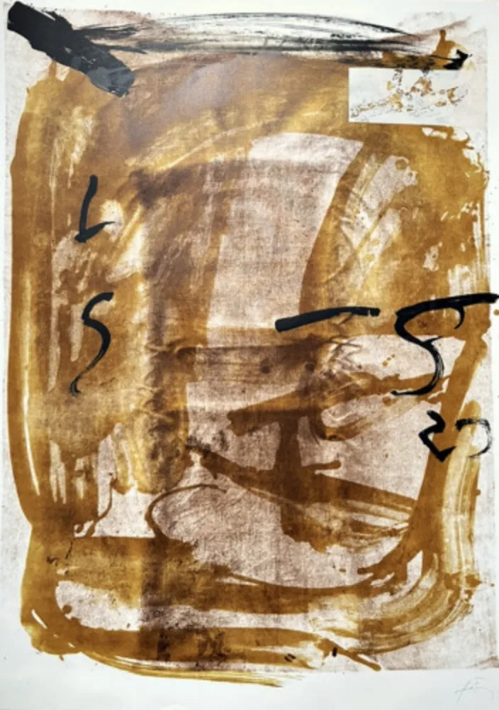 Lithograph Tàpies - Apparitions