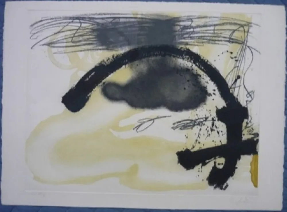 Etching And Aquatint Tàpies - Arc i Creu