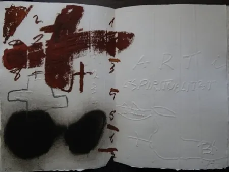 Illustrated Book Tàpies - Art i espiritualitat