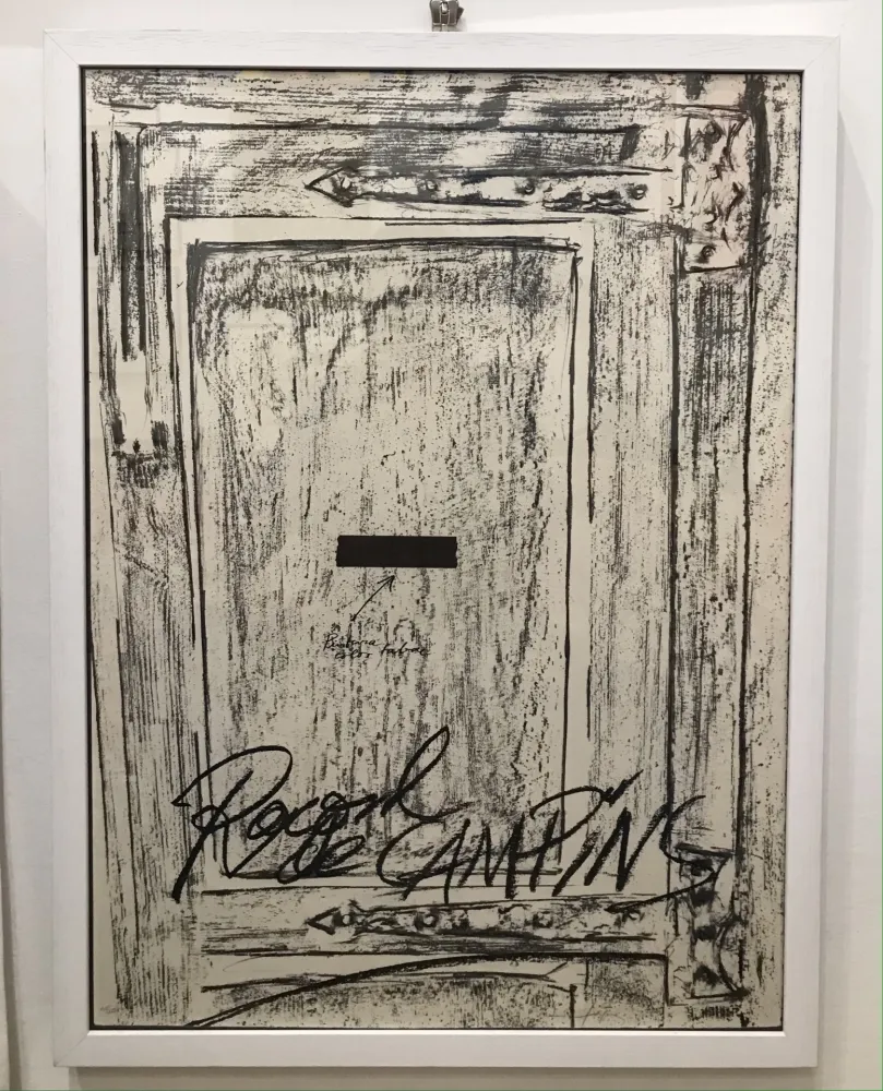 Lithograph Tàpies - Berlin Suite