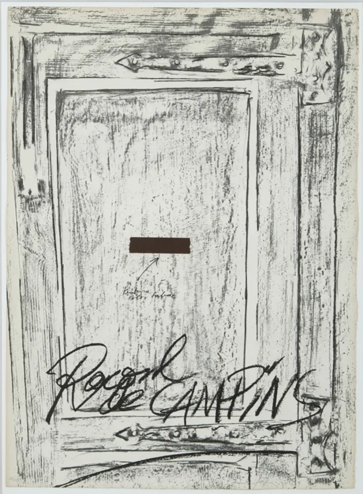 Lithograph Tàpies - Berliner-Suite 1