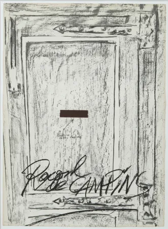 Lithograph Tàpies - Berliner-Suite 1