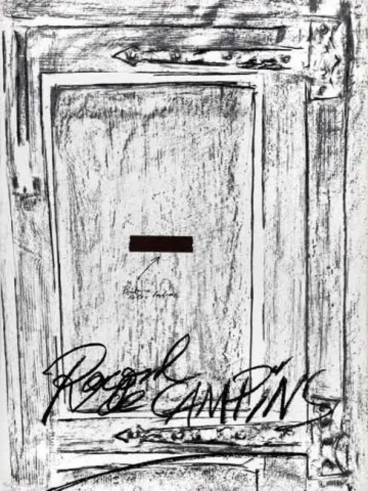 Lithograph Tàpies - Berliner-suite