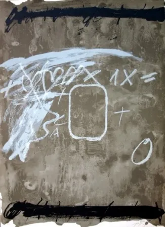 Lithograph Tàpies - BERLINER-SUITE