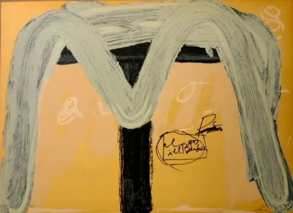 Lithograph Tàpies - Berliner-suite