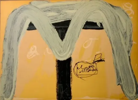 Lithograph Tàpies - Berliner-suite