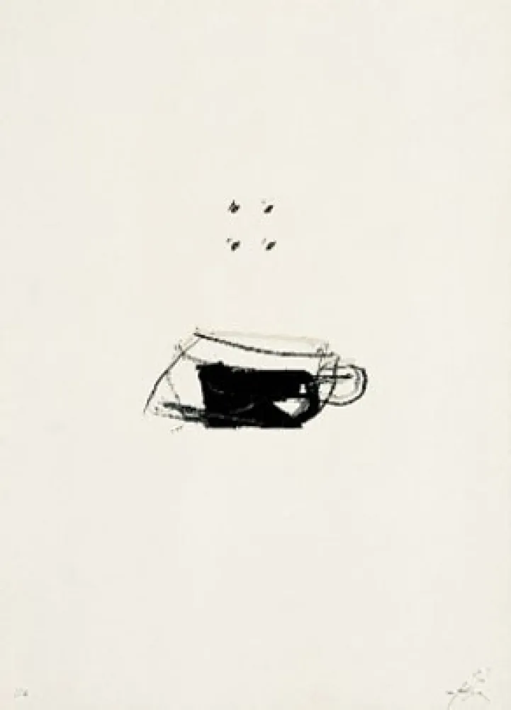 Lithograph Tàpies - Clau 10