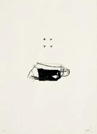 Lithograph Tàpies - Clau 10