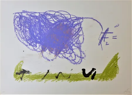 Lithograph Tàpies - Clau 16