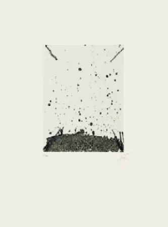 Lithograph Tàpies - Clau 19