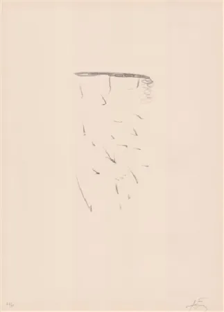 Lithograph Tàpies - Clau de foc 11