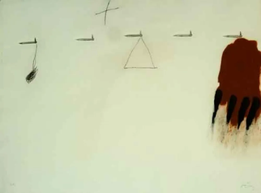 Engraving Tàpies - CLAUS I DITADES