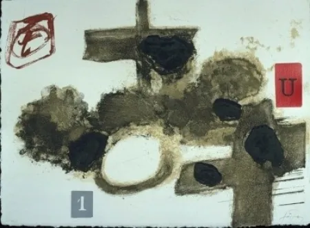 Engraving Tàpies - Cremades