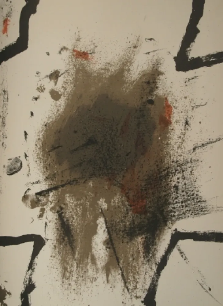 Illustrated Book Tàpies - Derriere le Miroir n.175