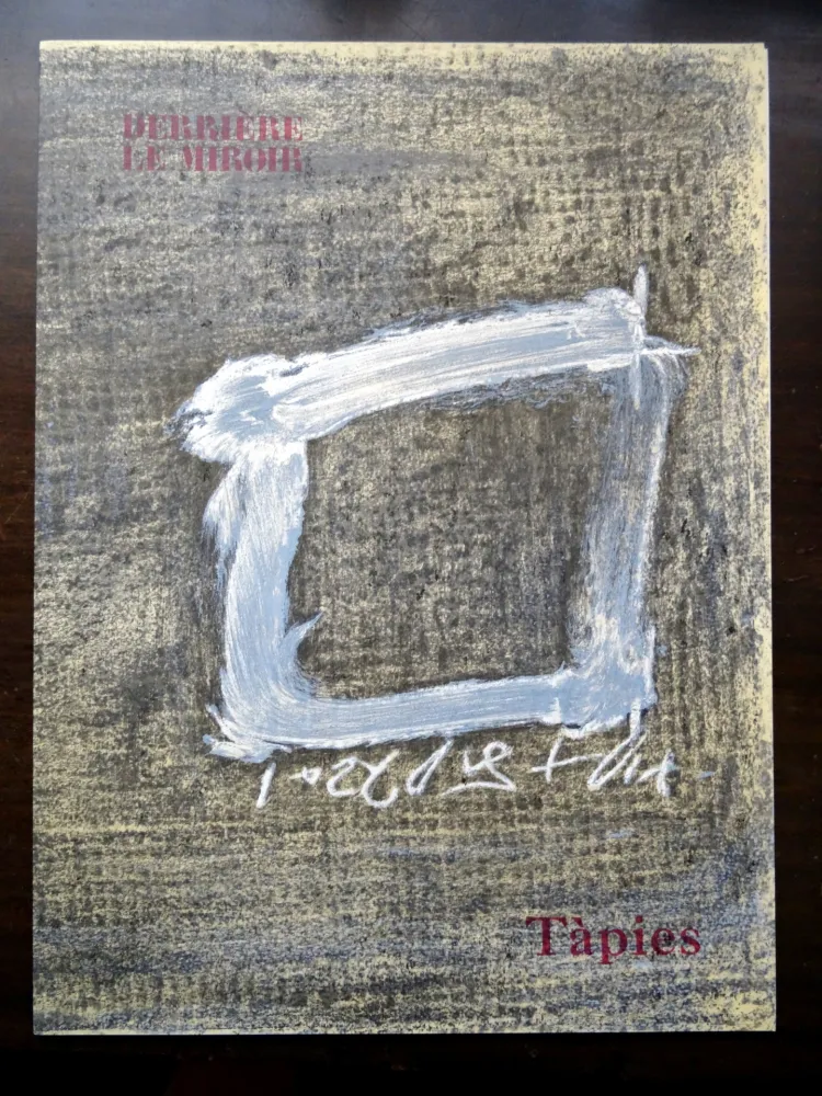 Illustrated Book Tàpies - DERRIÈRE LE MIROIR N°234