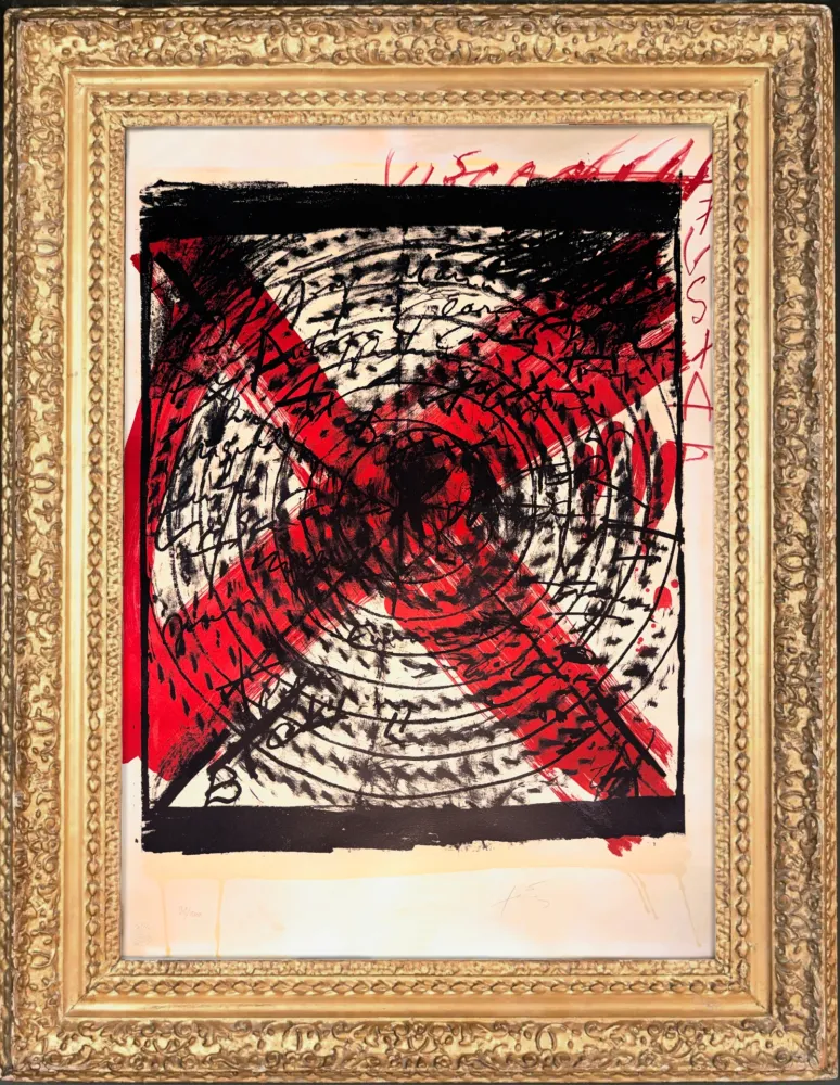 Lithograph Tàpies - Diana