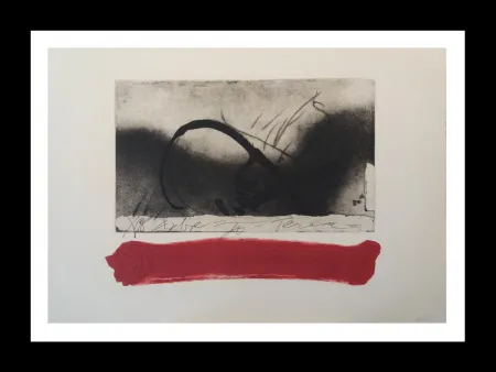 Etching And Aquatint Tàpies - Ecuacion