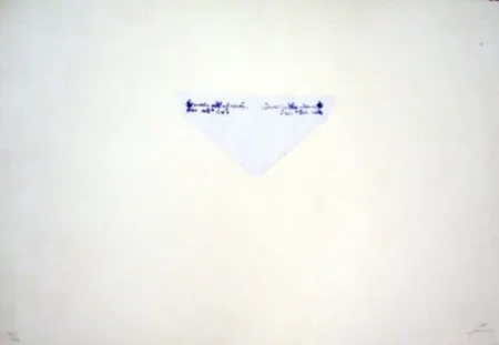 Lithograph Tàpies - EL PA A LA BARCA