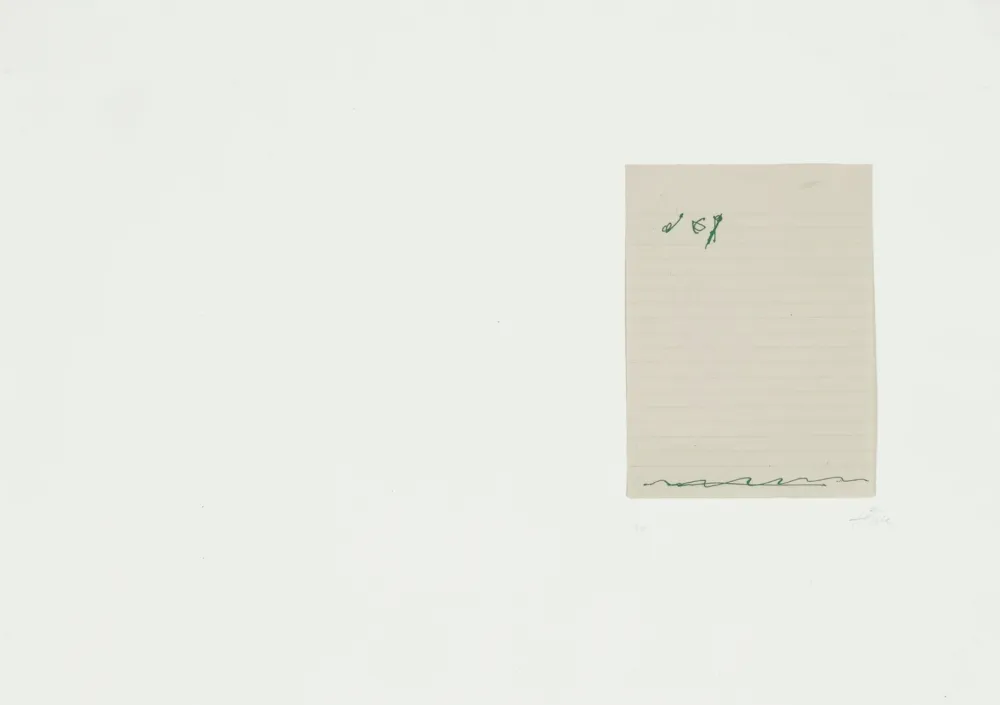 Lithograph Tàpies - El Pa A La Barca 2