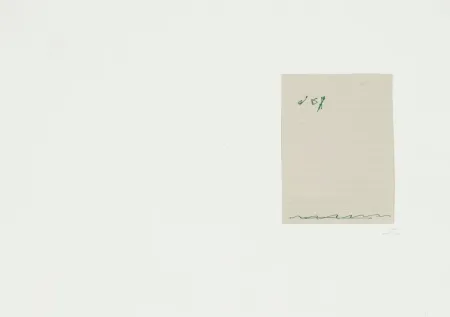 Lithograph Tàpies - El Pa A La Barca 2