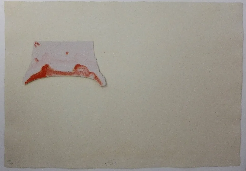 Lithograph Tàpies - El Pa a la Barca 2