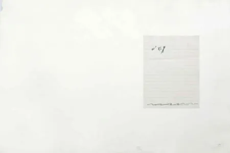 Lithograph Tàpies - El Pa  A la Barca