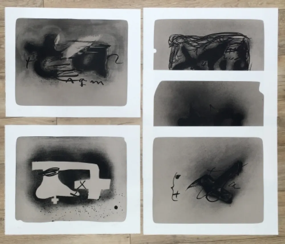 Lithograph Tàpies - Erinnerungen