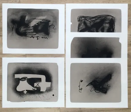 Lithograph Tàpies - Erinnerungen