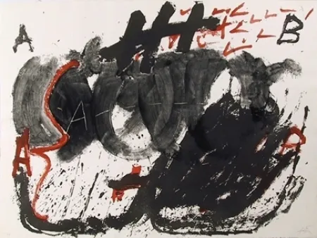 Engraving Tàpies - Espiral