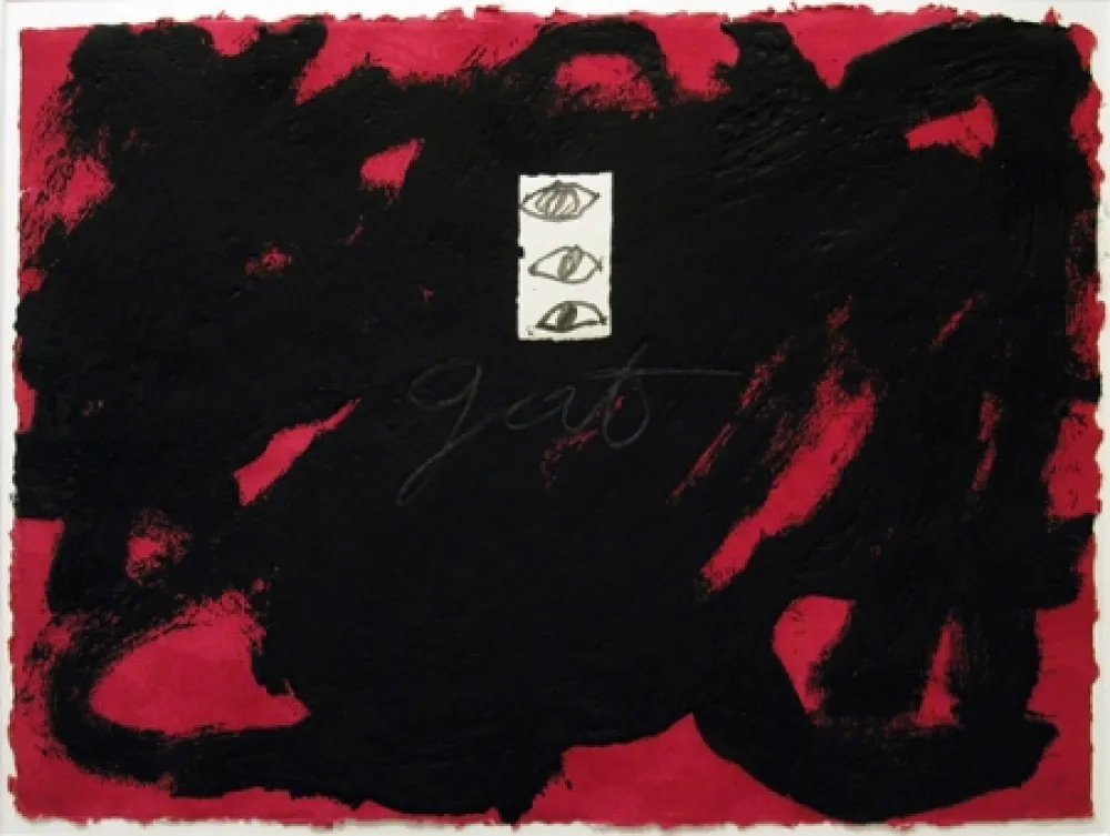 Etching And Aquatint Tàpies - Gat