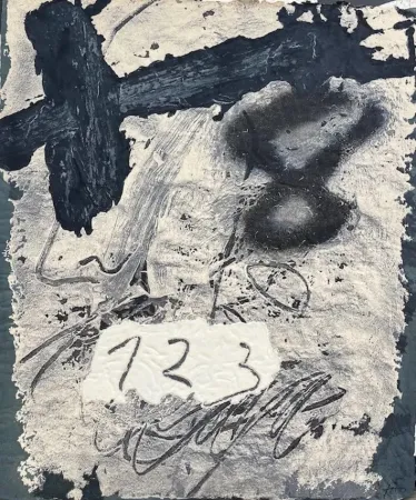 Engraving Tàpies - Informal