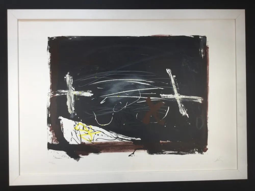 Lithograph Tàpies - La practica de l’art