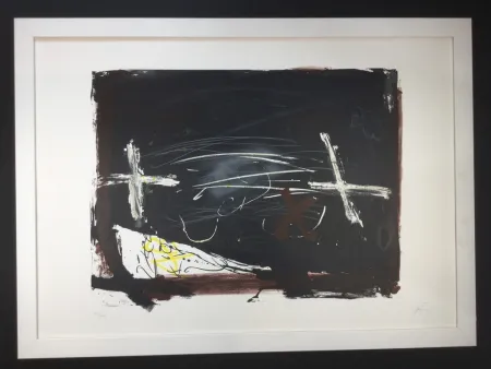 Lithograph Tàpies - La practica de l’art