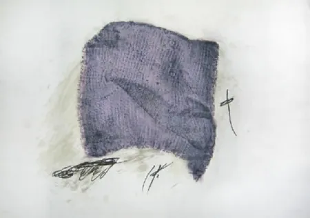 Etching And Aquatint Tàpies - La serpilière