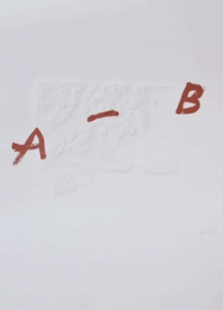 Etching Tàpies - Le plus beau cadeau