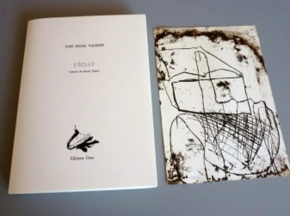 Illustrated Book Tàpies - L'éclat - Tàpies