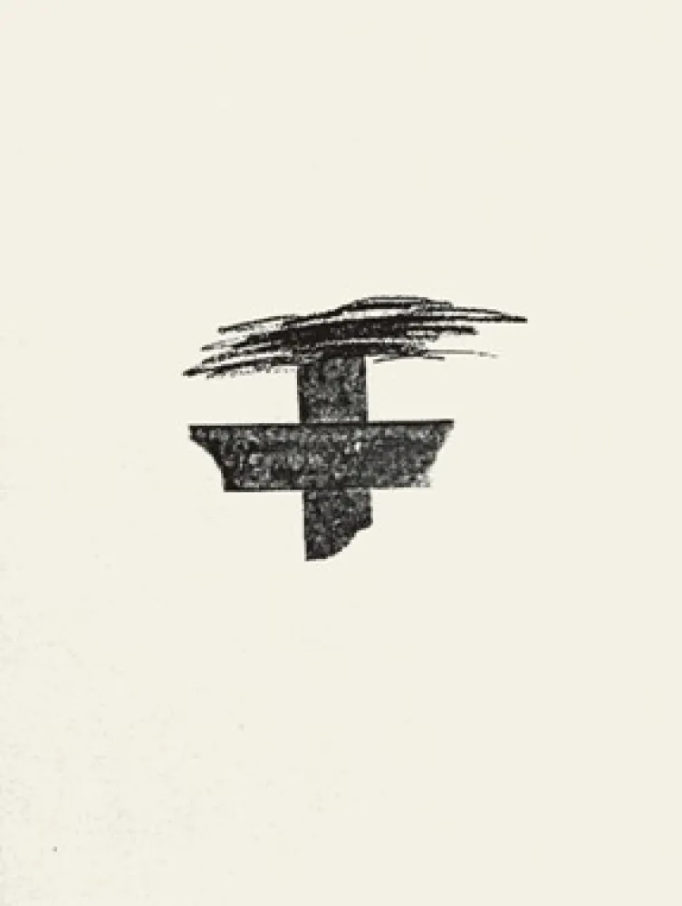 Lithograph Tàpies - Llambrec 1 