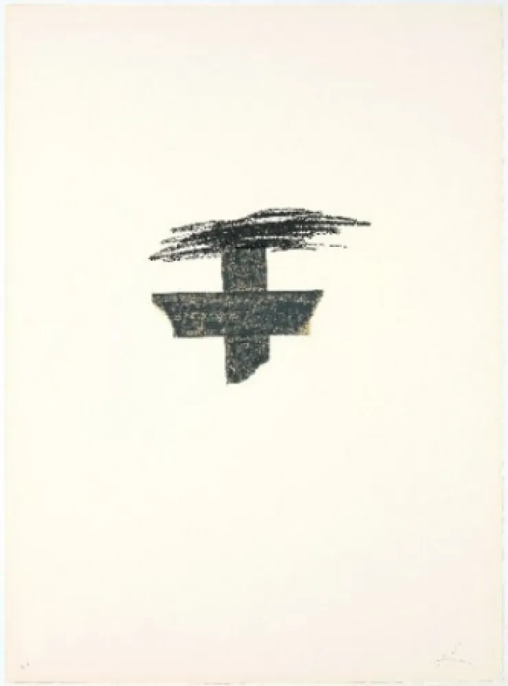 Lithograph Tàpies - Llambrec-1