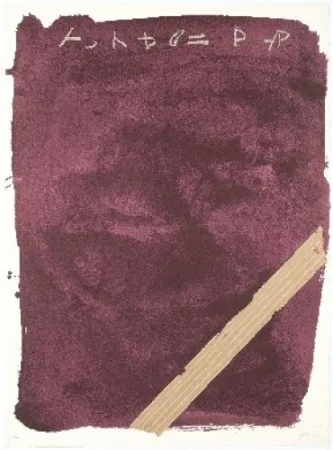 Lithograph Tàpies - Llambrec-13