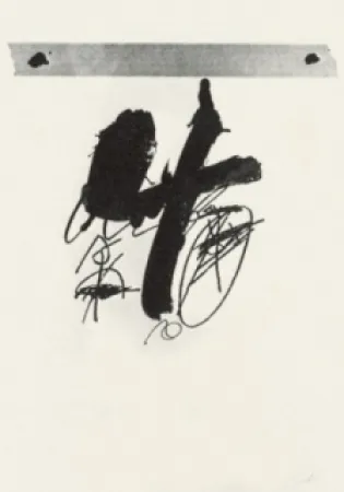Lithograph Tàpies - Llambrec-15
