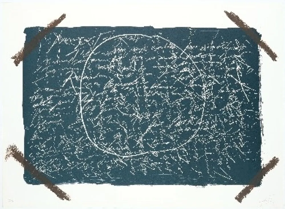 Lithograph Tàpies - Llambrec 16