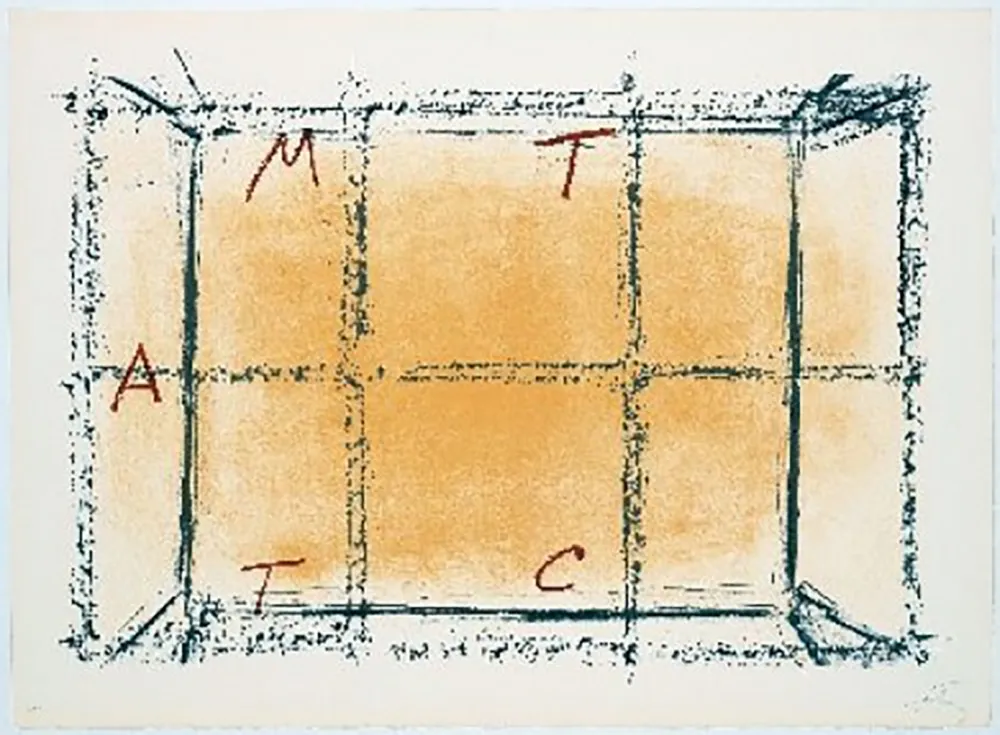 Lithograph Tàpies - Llambrec-18