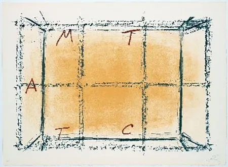 Lithograph Tàpies - Llambrec-18