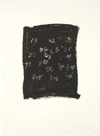 Lithograph Tàpies - Llambrec-3