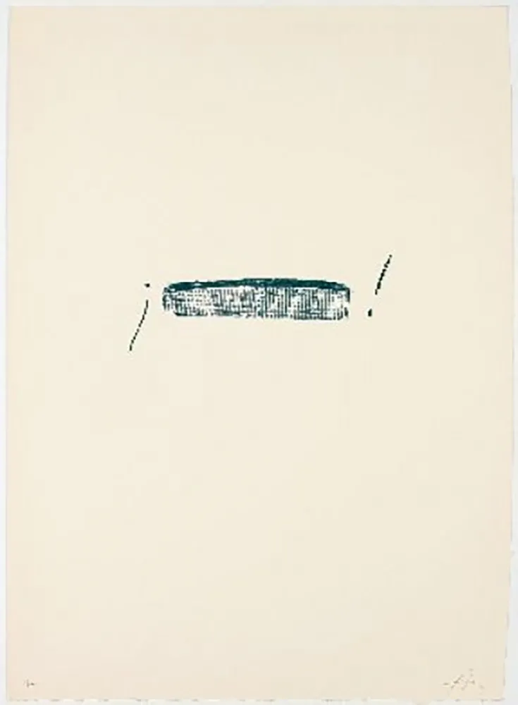 Lithograph Tàpies - Llambrec-4