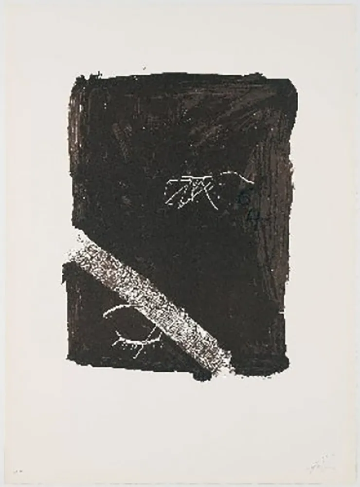Lithograph Tàpies - Llambrec-5
