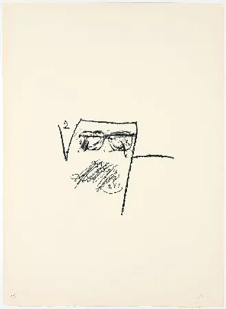 Lithograph Tàpies - Llambrec-6